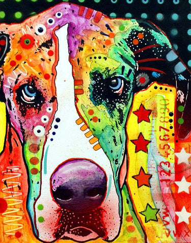 Great Dane Colors Diamond Painting Kit - DIY